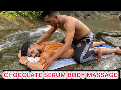 Chocolate Serum Body Massage | asmr yogi