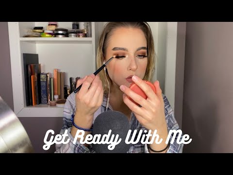 ASMR | get ready with me - soft and gentle whispering