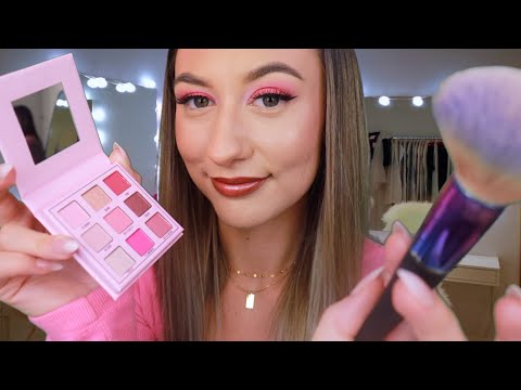 ASMR Doing Your Makeup Roleplay 🌷 (Layered Sounds & LOTS of Personal Attention)