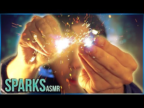 Normal ✔ ASMR ? #07 ⋄ Sparkling Tingles ✨ Hand Movements & Sparks ⋄