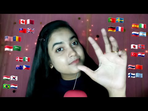 ASMR *Crab Crab* in 35+ Different Languages with Mouth Sounds
