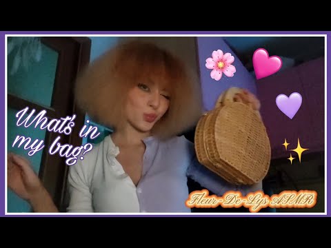 Lo-Fi ASMR | Bob Ross Lookalike "What's In My Bag?" 👜 FAST & AGGRESSIVE (QUIRKY 😻)