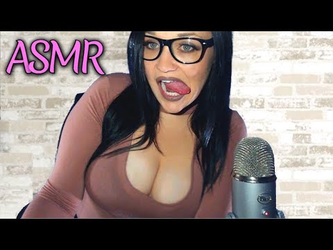 ASMR Mic Licking, Kissing, & Ear Eating Mouth Sounds