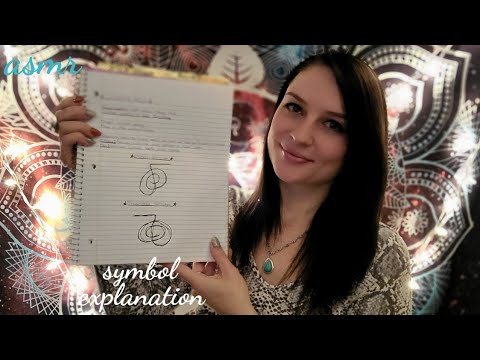 ASMR Reiki Symbol Explanations,Drawing,Soft Whispering,Tapping,Relaxation Triggers