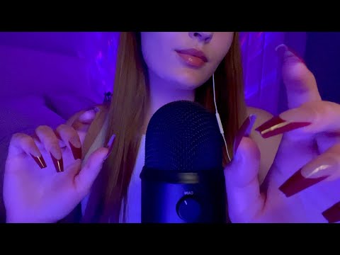 ASMR | Super FAST Hand Movements with Finger Flutters, Mic Gripping & Blowing | Andrew CV