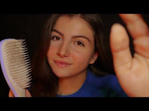 ASMR | Papouilles et brossage de tes cheveux 💙