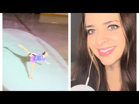 ASMR| Whisper/Ramble about ice skating + Performance Video with voiceover