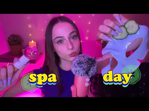 ASMR Spa Day🪷🫧♡ layered sounds, personal attention♡🫧🪷