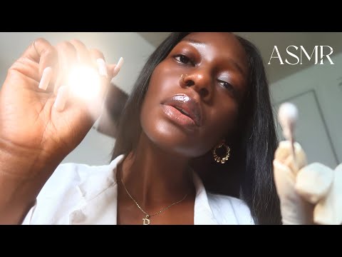 [ASMR] THERE’S SOMETHING IN YOUR EYE! 👁 * GETTING OUT THE FLUFF USING SPIT☁️