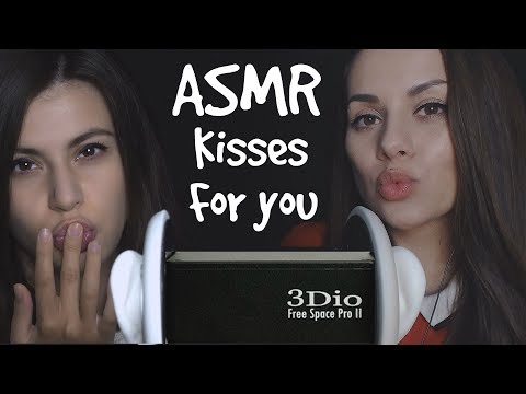 ASMR Twin Kisses for you 💋 | Двойные поцелуи для тебя 💋