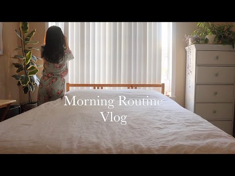 ASMR Morning Routine on a Day Off Vlog
