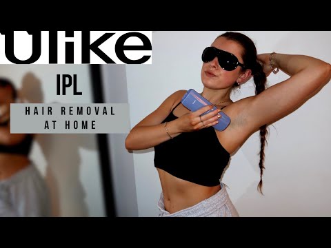 Ulike IPL hair removal at home | tutorial, unboxing & demo
