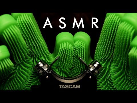 Green Gloves ASMR | Oddly Satisfying Brain Massage (4K)