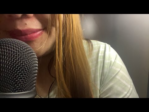 ASMR TINGLY WORDS AND MOUTH SOUNDS