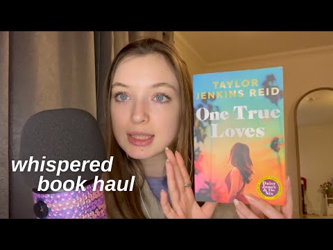 ASMR Whispered Book Haul | Show and Tell 📚