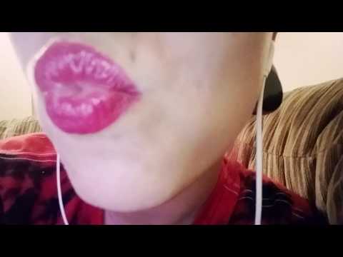 ASMR kissing video