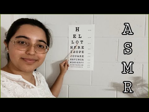 ASMR Eye Exam | Optometrist Roleplay | Soft Spoken