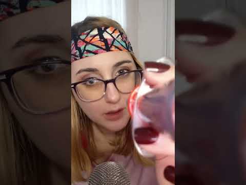 Poking You in the Eye with a Red Syringe Toy (asmr) #short