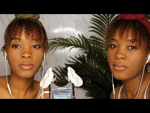 ASMR | Twin Ear Eating & Mouth Sounds  ~