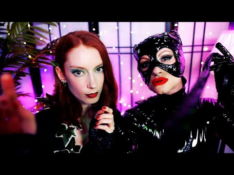 ASMR Poison Ivy and catwoman capture you!