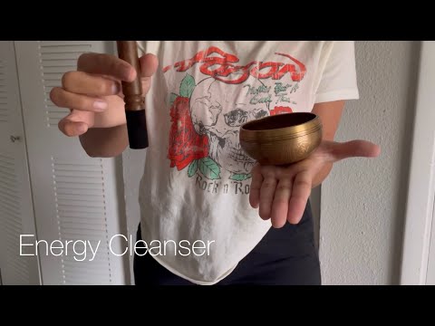 removing your negative energy in 1 minute - singing bowl sounds {ASMR}