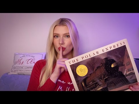 🔔 Putting you to Sleep with a Christmas Bedtime Story Roleplay🚂 ASMR|Page Turning