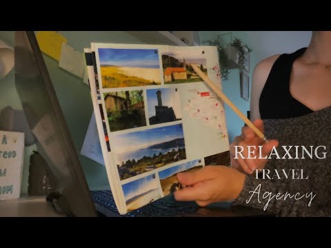 ASMR  Relaxing Travel Agency Roleplay