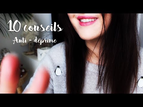 ASMR 10 CONSEILS Anti-déprime ❄️♡ Intense Whispering + Hand Movements 👂🏻 3Dio