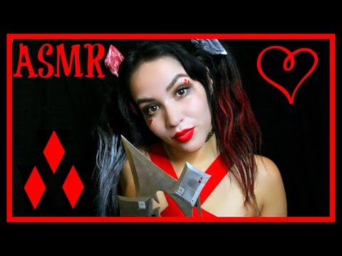 ASMR ♥︎ Harley Quinn Role Play (Blade Sounds, Soft Spoken, Whisper)