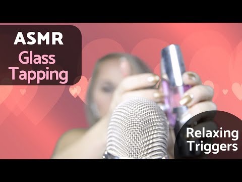 [ASMR] 🌸Glass Perfume Bottle Tapping | Binaural Sleep Aid 💤 Relaxing
