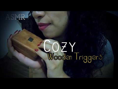 [ASMR] 🌳 Calming Wood Triggers For Sleep 🌙 | Tapping & Scratching (Soft Spoken)