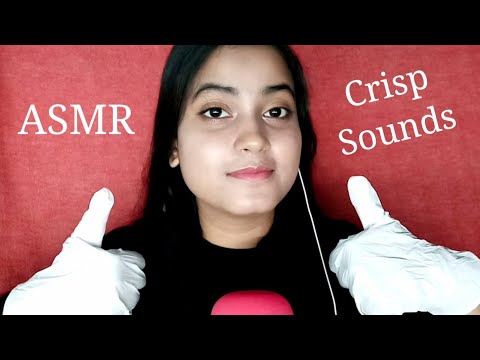 ASMR Crisp Hand Sounds with Gloves