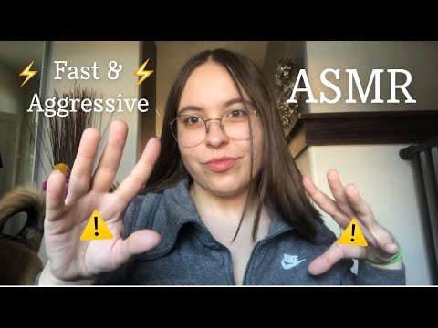 Fast & Aggressive Invisible Tapping & Scratching Around The Camera ASMR