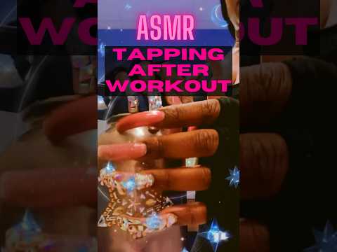ASMR Public Tapping After Workout Background Noise #asmrsounds #publicasmr #asmrchannel