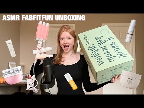 ASMR - What’s My Winter FabFitFun Box Filled With? Help Me Unbox It!!!