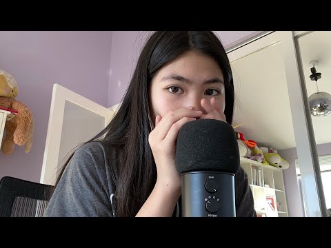 ASMR saying the most pleasing words with hand movements👋👄
