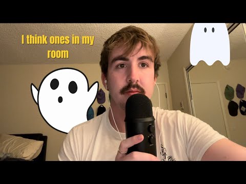 my connection with ghosts (spirits) ⛪️  asmr whisper ramble - blue yeti