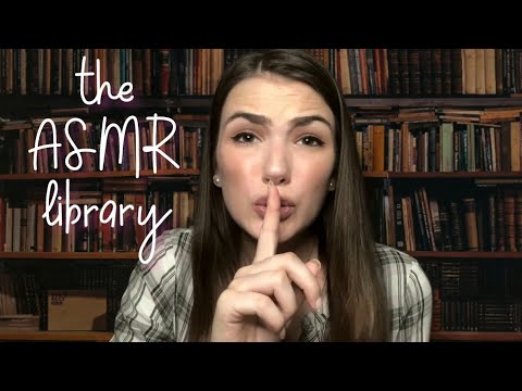 ASMR Semi Inaudible Librarian Roleplay 📚