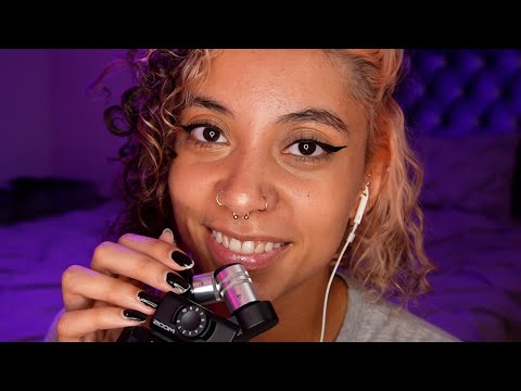Wet Mouth Sounds *very sensitive, no talking* on Zoom H6 ~ ASMR