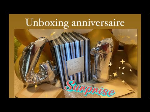 ASMR fr Live UNBOXING 🎂 cadeaux de Sandra et abonnée ( surprises….🎉)