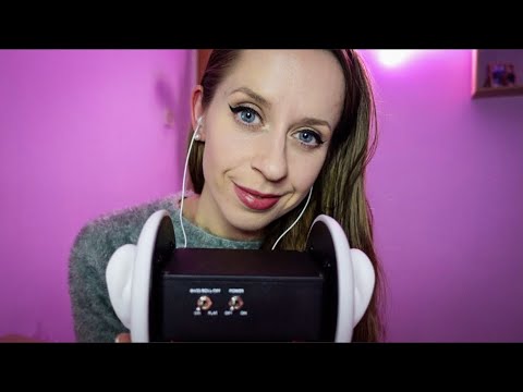 ASMR Clicky inaudible whispering & spontaneous kisses💘 w/ hand flutters