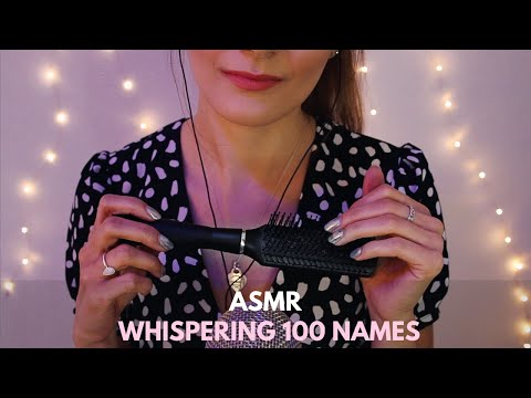 ASMR Whispering 100 Names