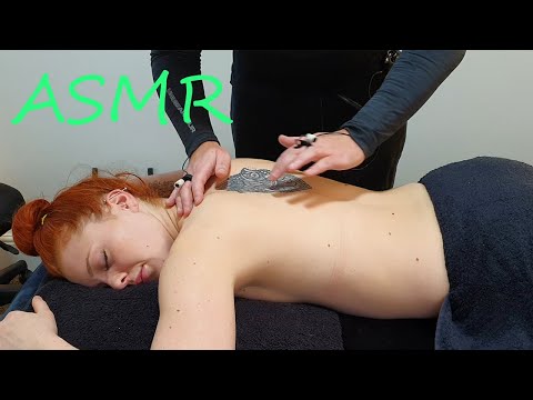 [ASMR] Light Touch Back & Tattoo Tracing [No Talking]