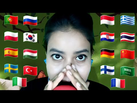 ASMR "Be Legendary" In Different Languages