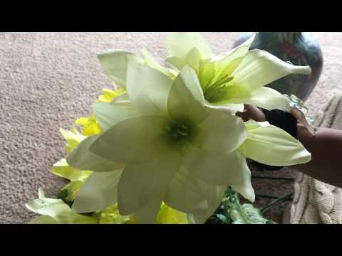 ASMR Best Unintelligible and Inaudible Whispers Flower Arrangement