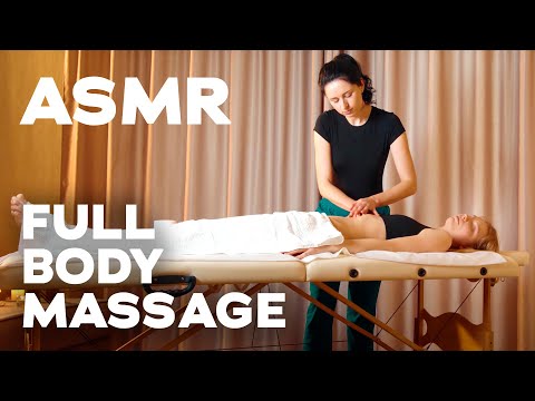 ASMR | MASSAGE | Best asmr full body relaxing massage | No talking | 4K
