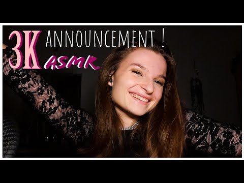 3K announcement! | Praliene ASMR 🍫