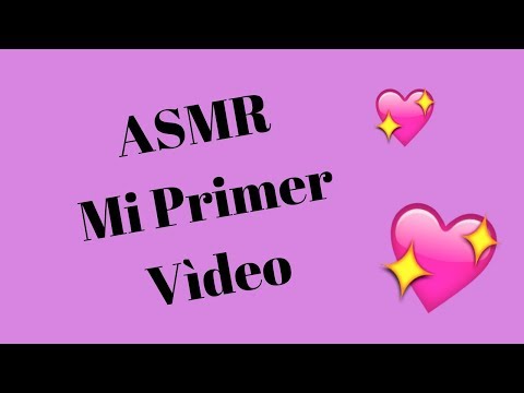 ASMR (Primer Video) Tapping, Sonidos con Tijera, Rasgado de papel y mas❤❤