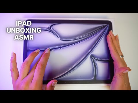 ASMR Unboxing Nuovo Ipad 🤲🏻 Tapping, Tracing