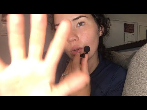 ASMR INAUDIBLE WHISPERS + MOUTH SOUNDS + FABRIC SCRATCHING [LOFI]